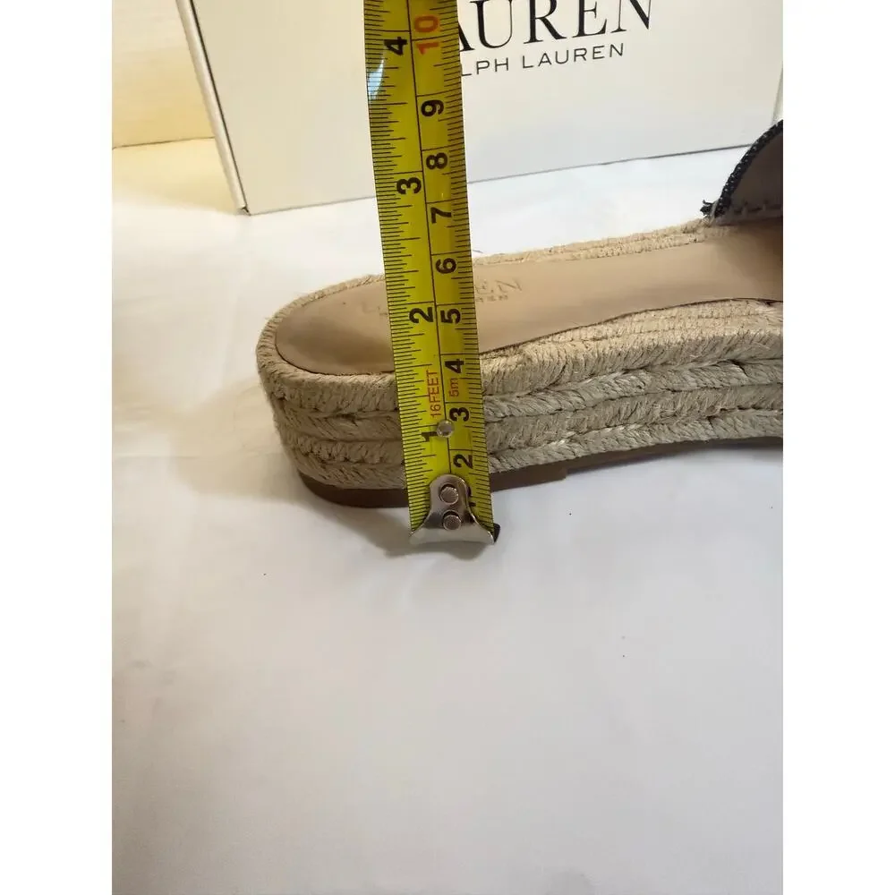 Lauren Ralph Lauren women’s Polly espadrille, 1.5” platform